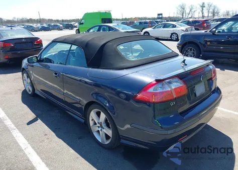 2006 Saab 9-3 Aero from USA, damaged, VIN YS3FH71U866110676